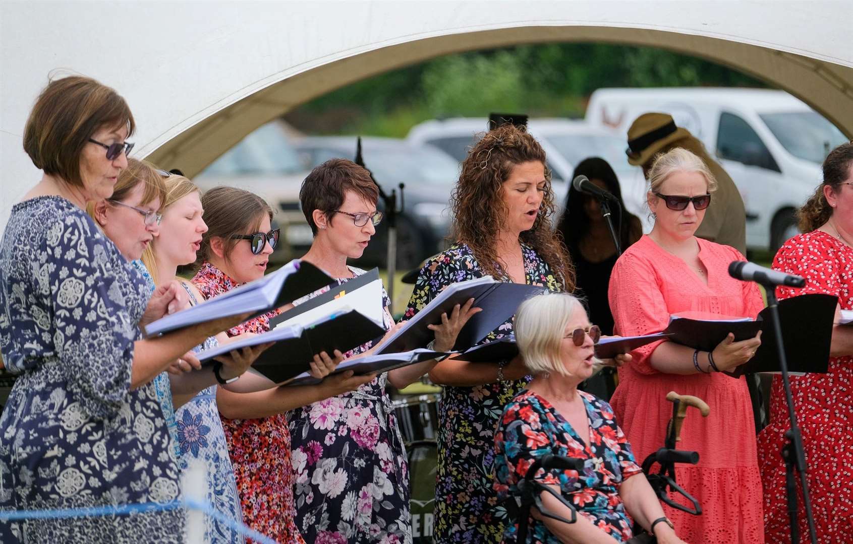 Arborfield Military Wives Choir performance