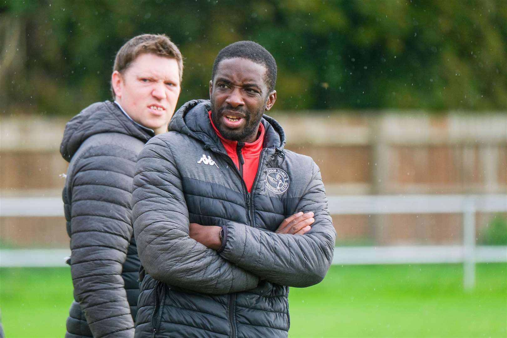 Thatcham Town boss Yashwa Romeo was satisfied with Saturday’s 1-1 draw with Hanworth Villa