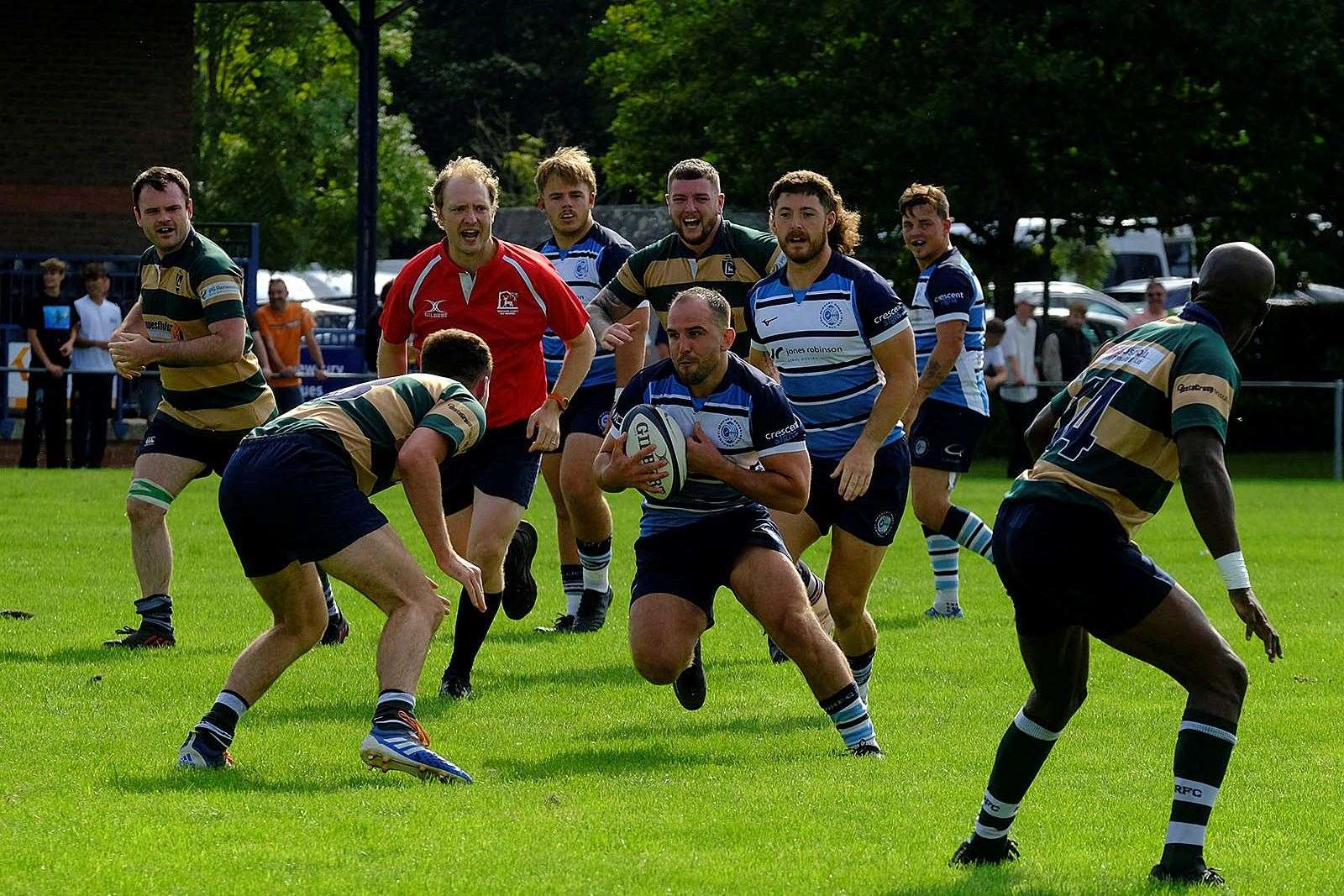Blues skipper Dan Thorne