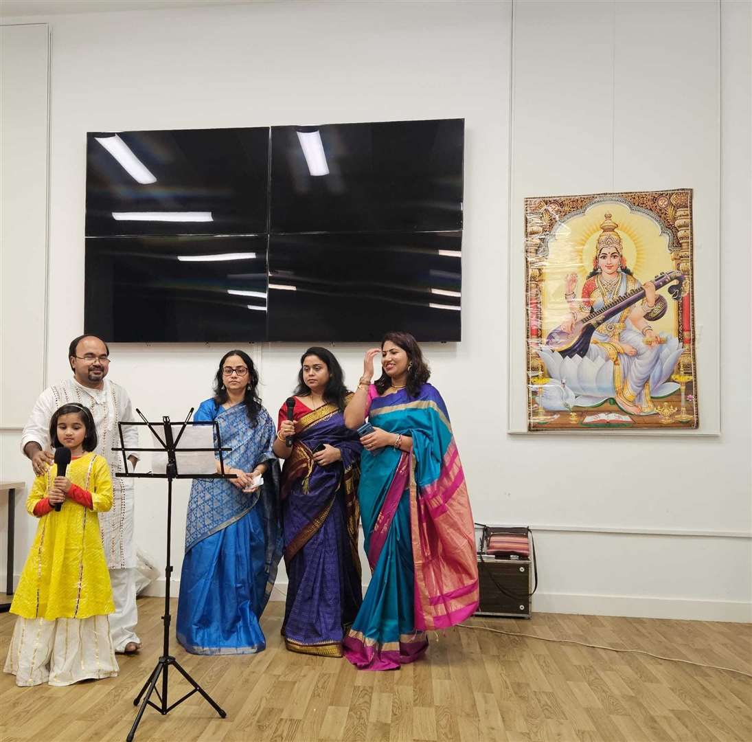 Newbury’s Hindu community celebrates Saraswati Pooja at the Waterside Youth and Community Centre on Sunday, February 2