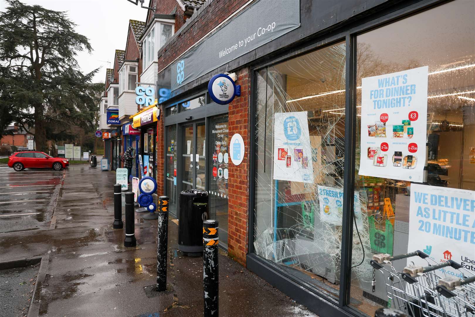 Co-op in Wash Common raided last night