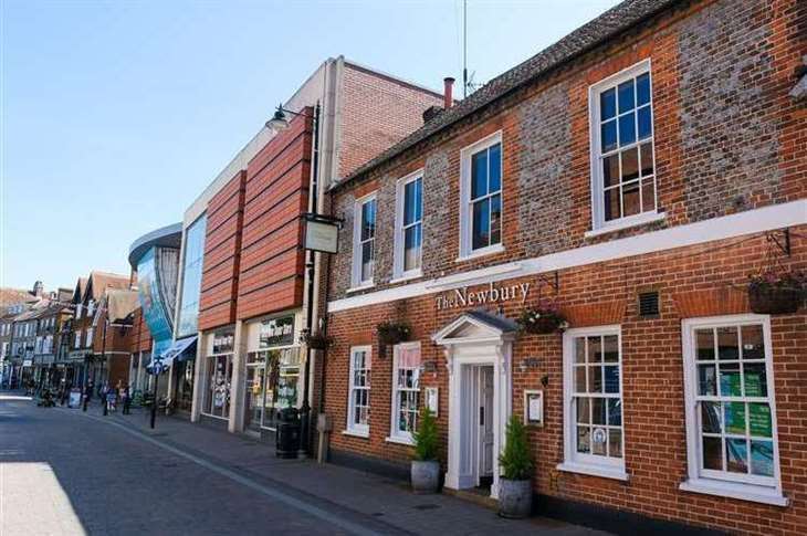 The Newbury pub, in Bartholomew Street