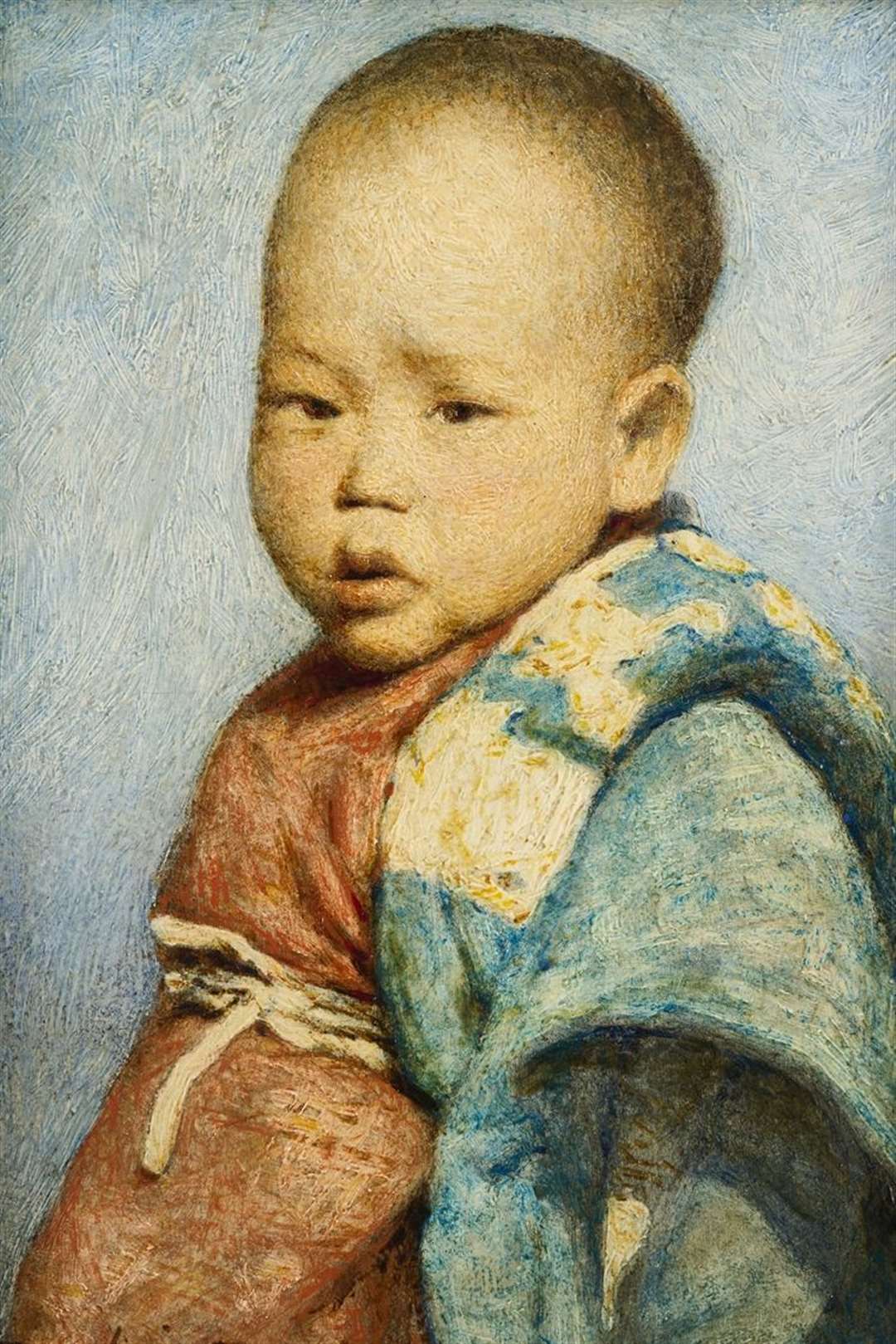 Young Boy, Japan by Mortimer Menpes (1855-1938) Estimate £1,500-2,500 (lot 5)