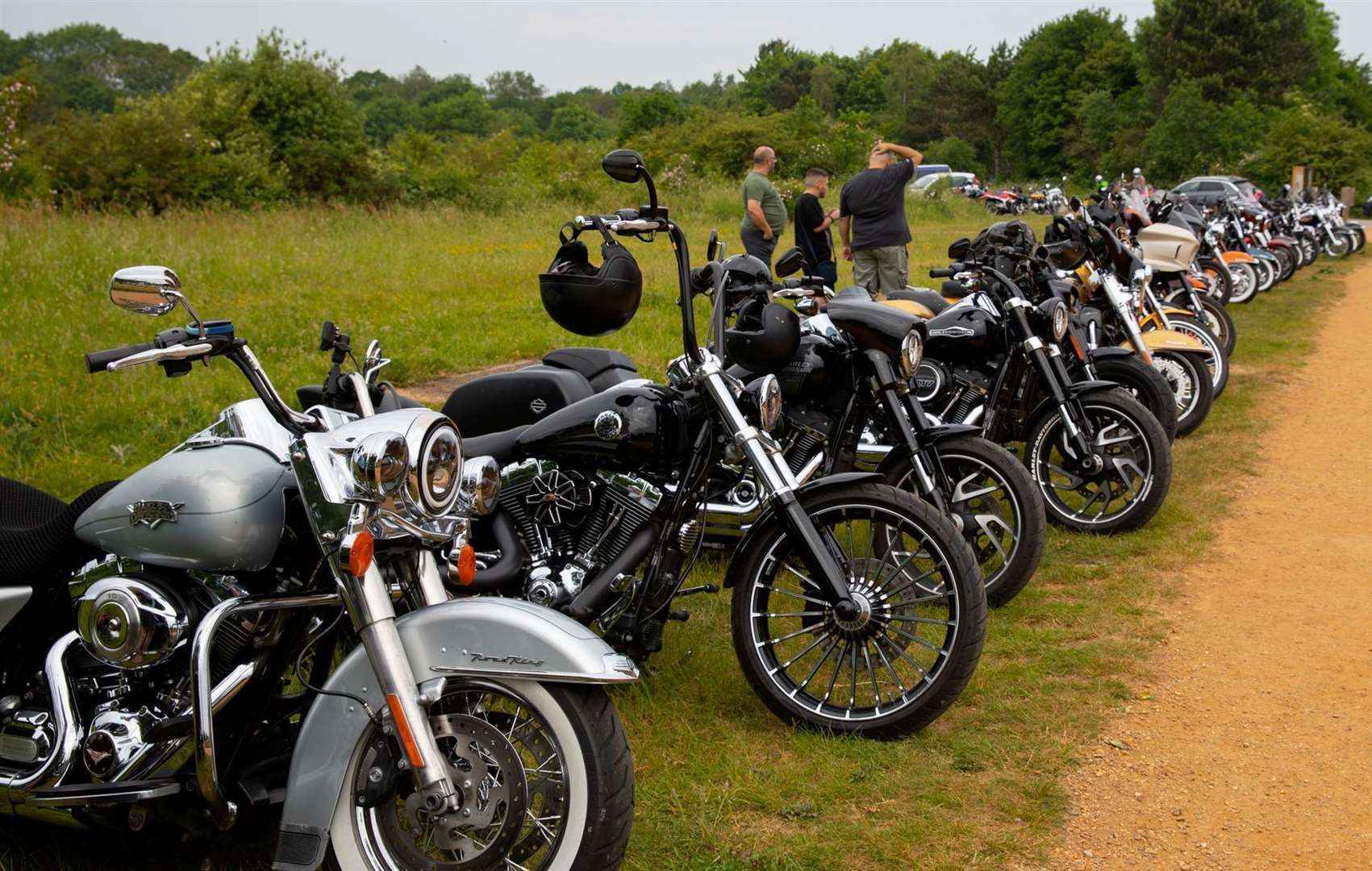 Harley Davidson Thames Valley Chapter visited Greenham Control Tower on Saturday, June 10 Photos: © Lee Sainsbury / Oxygen Photography