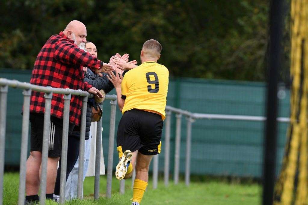 Kieran Rodgers during Tadley Calleva's win - Photo: Rob Mellor