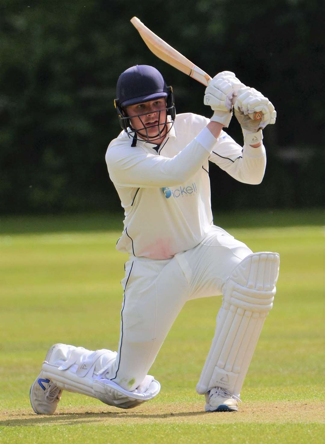 Adam Barnes made 50 not-out as Woodhay won by 10 wickets