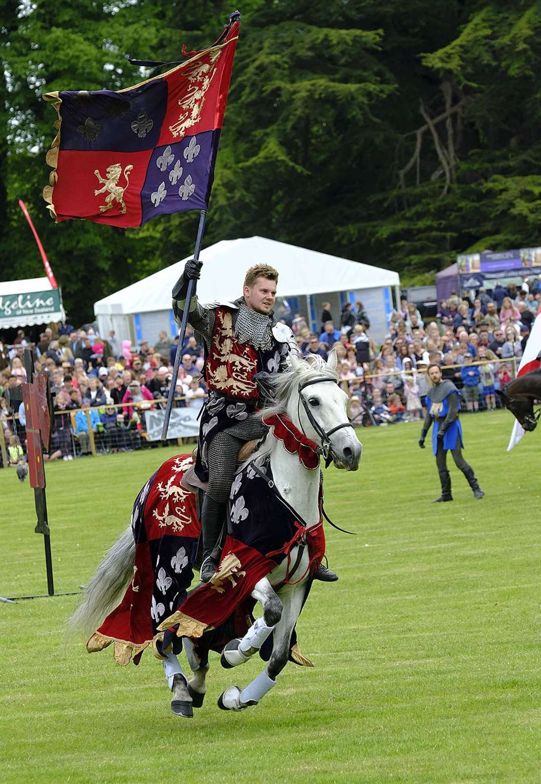 The Earl of Warwick jousting winner