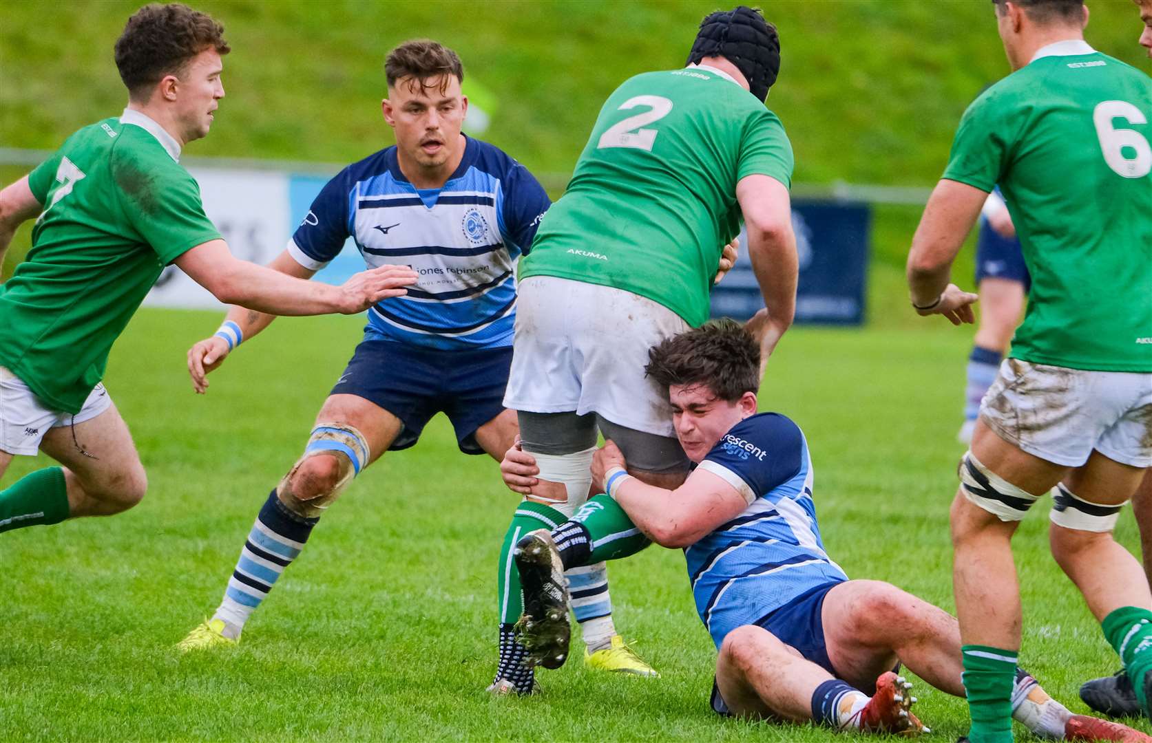 Blues limited free-scoring Irish to just two tries