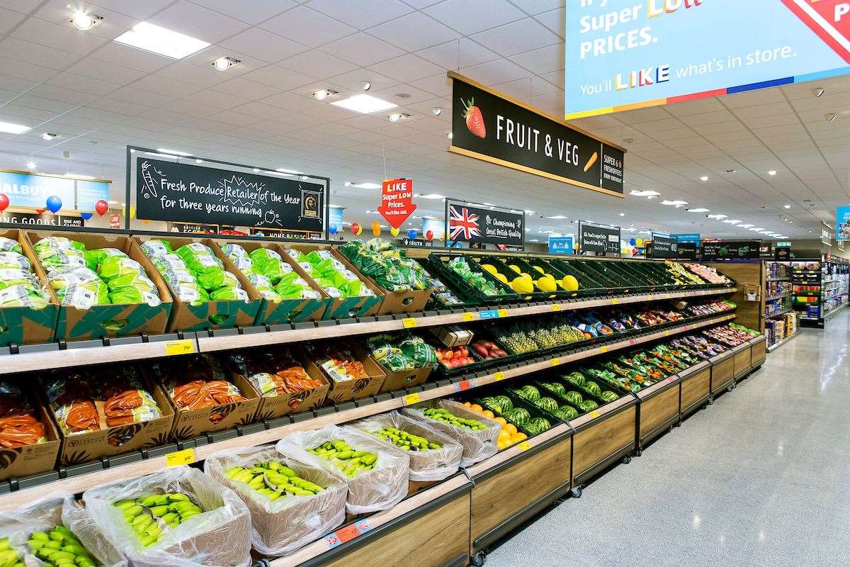 Aldi is among the stores asking customers to be cautious with washing fruit and veg