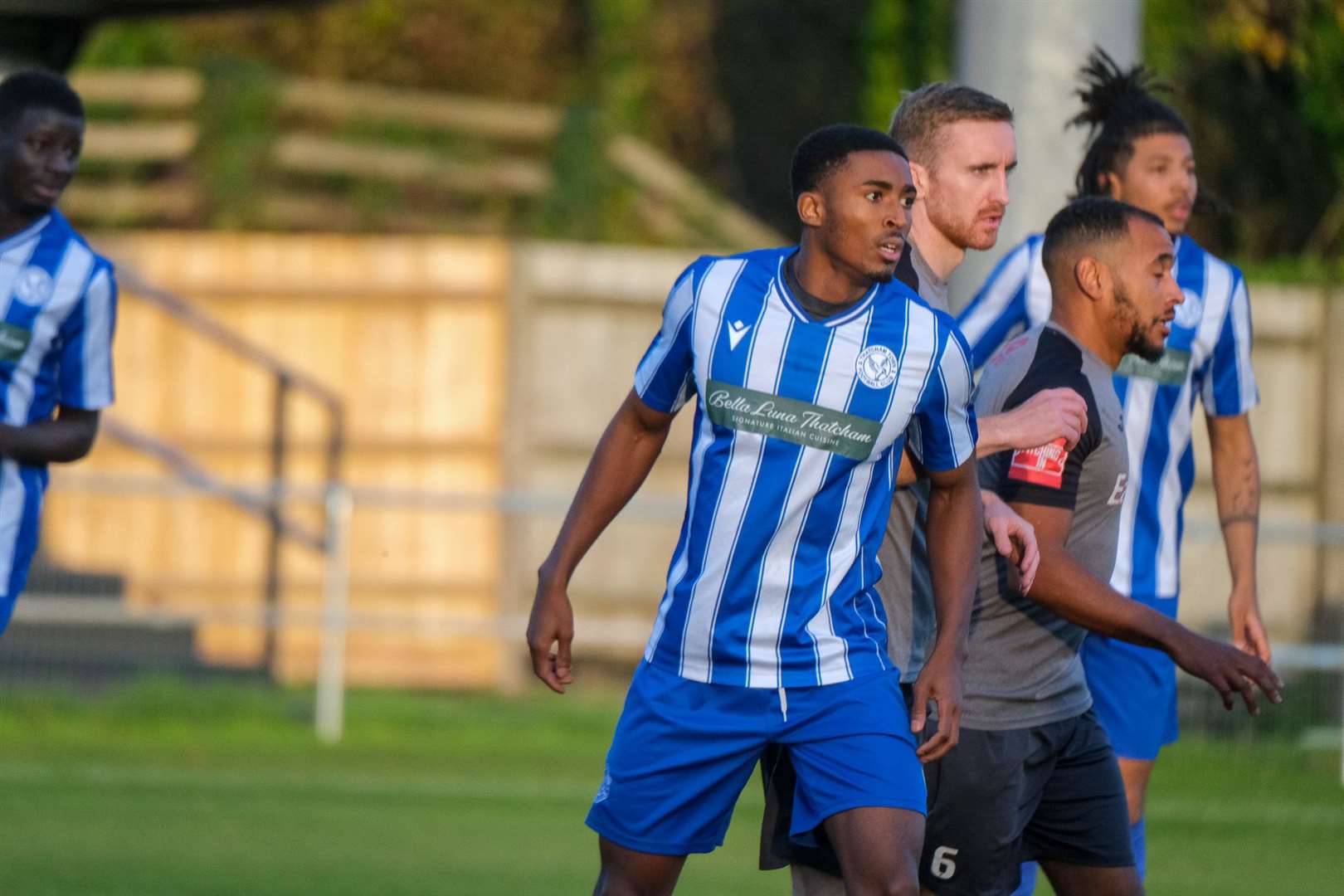 Match winner Simeon Weekes