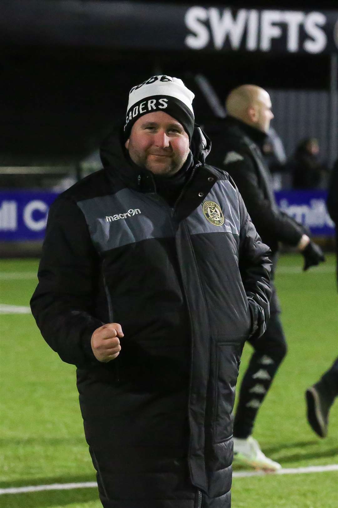 A delighted Danny Robinson. Pic: Jeff Youd Photography