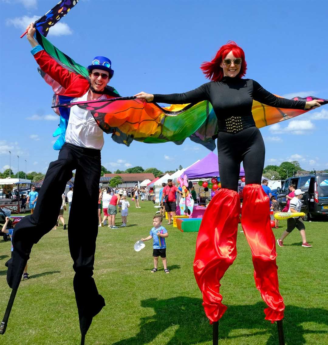 Enchanted Theatre Company at last years fun day