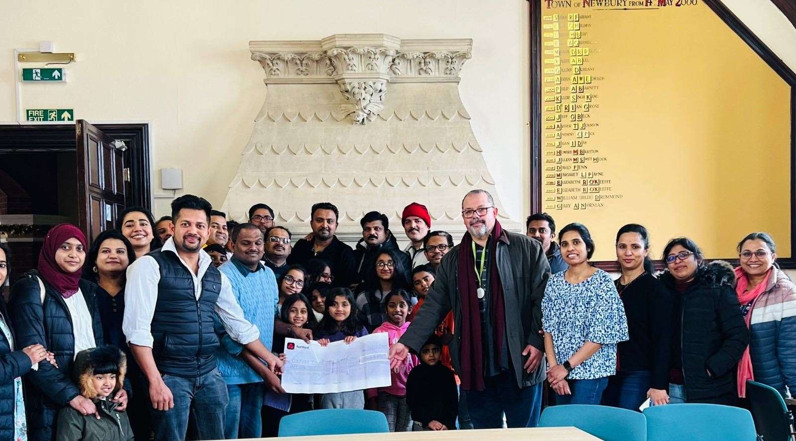Newbury Malayalee Cultural Association coffee morning for Oxfam and Disaster Emergency Committee in aid of earthquake victims in Turkey and Syria Picture: NMCA