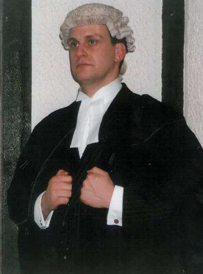 Stuart Frame was a barrister in London. Family photo