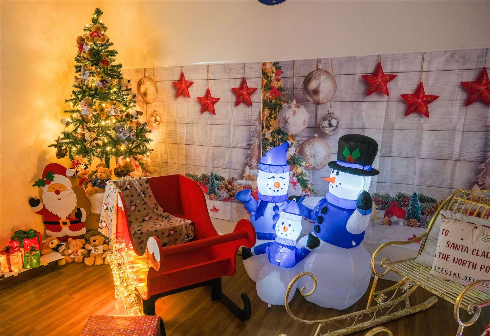 Meet Father Christmas in East Woodhay