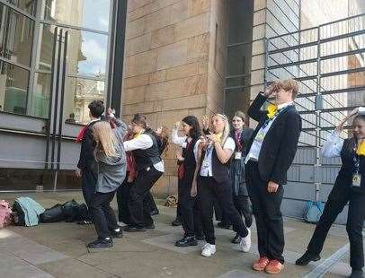 NYT Edinburgh Fringe warm up at the museum before the show