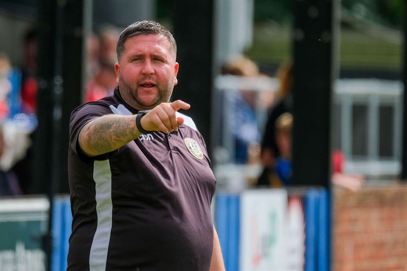 Boss Danny Robinson was delighted with his side in their battling win over Totton