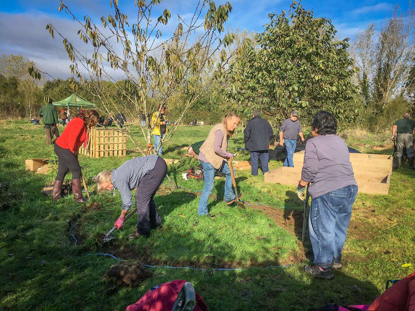 The garden is to be a place to enjoy and get back to nature. Picture by: BBOWT. (54118241)