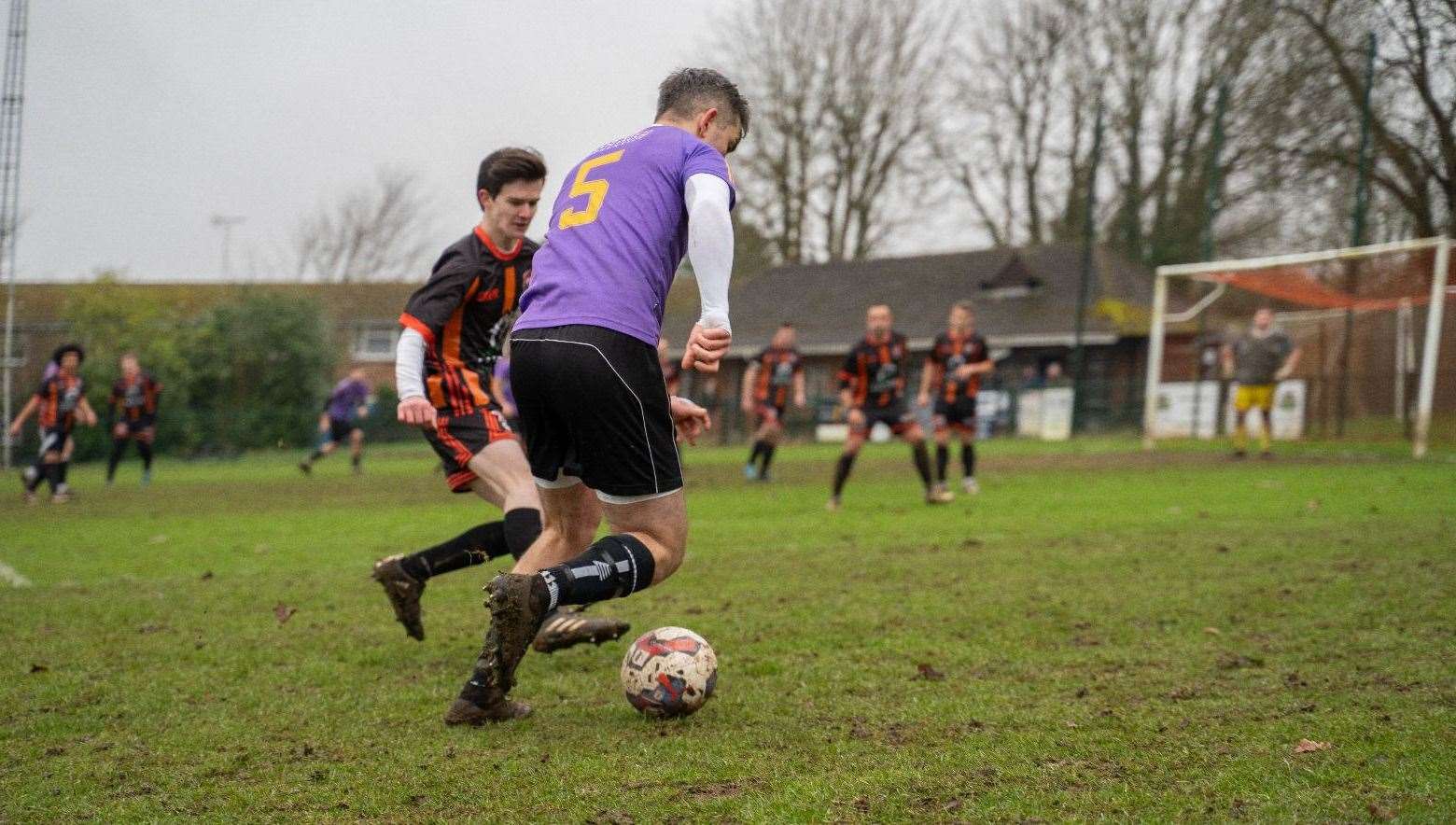 NWX in a recent clash with Plough on the Green in Newbury Sunday League - Photo: @ciaranquinnedits