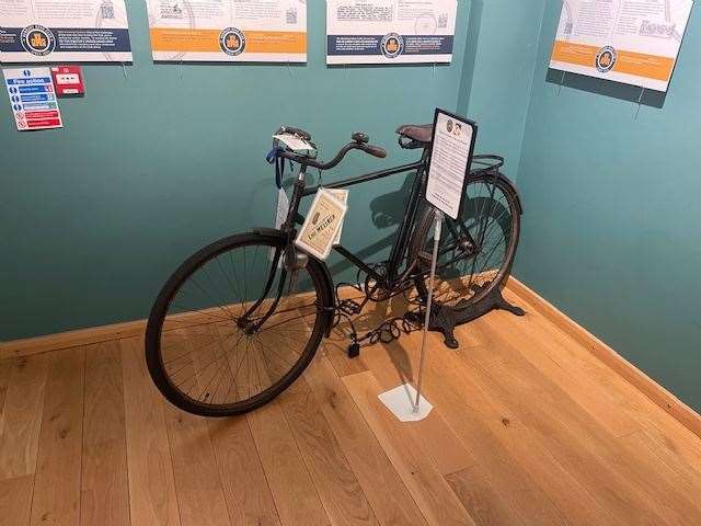 Newbury Road Club's exhibit at the West Berkshire Museum