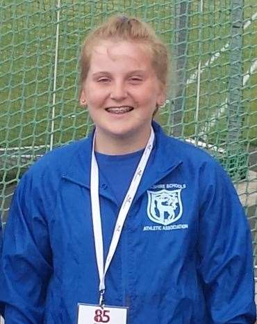 Charlotte Payne - success with the heavy hammer