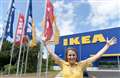Traffic congestion warning ahead of IKEA opening