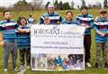 Newbury RFC cheers on by match day mascots