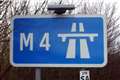 M4 closed eastbound at Junction 13 following serious collision 
