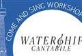 A cappella workshop this weekend