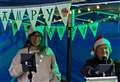 Crowds flock to Hampstead Norreys' first candlelit market