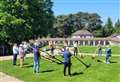 Alphorn players from all over country gather at Downe House for first ever play day