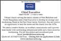Chief Executive Required