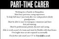 PART-TIME CARER