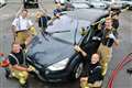 Newbury firefighters' charity car wash best ever