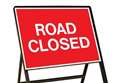 Roundabout closures in Burghfield Common