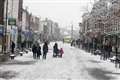 Snow predicted this evening in Newbury