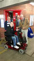 Shopmobility's shiny new mobility scooter