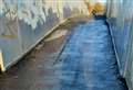 Potential ice risk on untreated paths and bridges