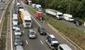 Drivers' lucky escape after M4 multi-vehicle collision