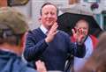 Former Prime Minister David Cameron visits West Berkshire