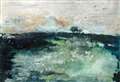 Have you ever seen silver leaf applied to contemporary paintings?