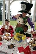 Mad hatters tea party at Newbury library to mark World Book Day