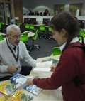Author inspires primary pupils to write