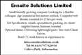 Vacancy at Ensuite Solutions Limited