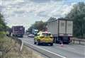 Broken-down lorry causes A34 delays