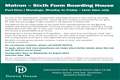 Matron Required – Sixth Form Boarding House