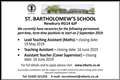 Teaching Assistants Required