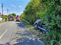 Royal Berkshire Fire and Rescue Service: Person trapped after morning crash in Baughurst