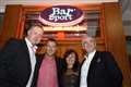 Footballing legend among the ranks at grand opening of Bar Sport