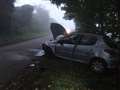 Drive safely in fog advice after 2 cars flip in 24 hours